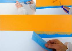 BlueDolphin szalag használata festéshez.